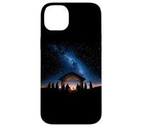 Glorious Nativity of Jesus Christ's Birth Christmas Manger Case for iPhone 14 Plus