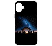 Glorious Nativity of Jesus Christ's Birth Christmas Manger Case for iPhone 16 Plus