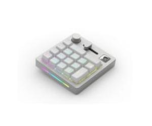 Glorious Numpad Prebuilt Mechanical Customisable- White Ice (GLO-GMMK-NP-FOX-W)