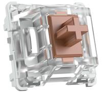 Glorious Gaming 120x Kailh Mechanical Keyboard Switches (Speed Bronze) - Clicky & Tactile, 50g Actuation Force, Speed Switches, 3-Pin Mount, SMD-LED Compatible - Kailh Bronze