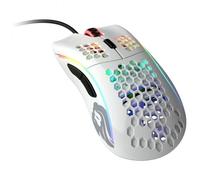 Glorious Gaming Model D Wired Gaming Mouse - 68g Superlight Honeycomb Design, RGB, Ergonomic, Pixart 3360 Sensor, Omron Switches, PTFE Feet, 6 Buttons - Glossy White