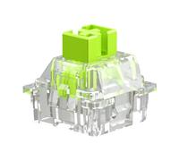 Glorious Gaming - Raptor Clicky Switches (36 PCS), Magnetic Switches for HE Hotswap Mechanical Keyboards for Gaming, Transparent for MAX RGB, Pre-Lubed, Premium Click Bar for Thocky Sound