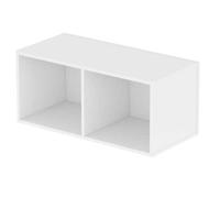 Glorious Record Box 230 White Storage System for 12'' Records