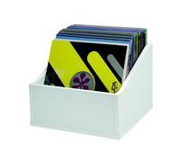 Glorious Record Box Advanced 110 Vinyl LP Storage - White