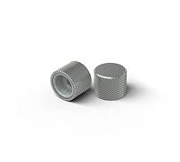 Glorious Gaming Rotary Knob - for GMMK PRO Keyboard and GMMK Numpads, Look & Feel, Aluminium, Easy Assembly, 9 Colour Options - White Ice