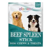 Glorious Treats and Chews All-Natural Air Dried Beef Jerky for Dogs - Nutrient-Rich with a Distinct Aroma - Ideal Chewy Snack