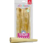 Glorious Treats and Chews Natural Beef & Cow Tail Dog Chews, Premium, Healthy Treats & Bones for Dental Health, No Additives