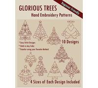 Glorious Trees Hand Embroidery Patterns
