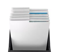 Glorious Vinyl LP Divider Set White (6 Pieces) - Record Separator 12 Inches