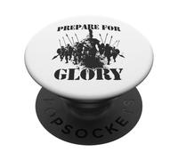 Glorious Warriors of Sparta King Leonidas T 300 Warriors PopSockets Adhesive PopGrip