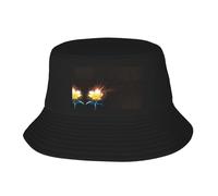 Glorious Yellow Flower in Bloom Patterned Sunshade Fisherman hat - Foldable and Easy to Store, a Great Tool for Fishing, Hiking, Camping and Beach Vacation!