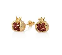 GLORIS Square Hoop Earrings Golden with Resin Jewellery Inserts Women's Hoop Earrings Folding Hoop Earrings Golden Folding Hoop Earrings with Resin, one, Zinc, Cubic Zirconia