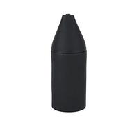 Glorlliant Squeeze Bottle Soap Dispenser 6.8x2.5in, Washing Liquid Dispenser, Silicone Refillable Squeeze Dish Dispenser for Kitchen Sink Shampoo Lotion Essential Oil, Conditioner (Black)