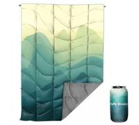 GLORSIGN Camping Blankets (Green Mountain)