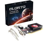 Glorto Radeon HD 5450 1GB DDR3 Low Profile Graphics Card, PCI Express 2.0 x16, HDMI/VGA/DVI, Entry Level GPU for PC, SFF and HTPC