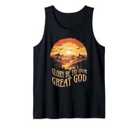 Glory Be to Our Great God Tank Top
