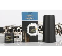 Glory clarinet Artificial Leather Ligature Fastener Compact Durable Artificial Leather and Cap for Clarinet