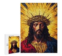 Glory of Jesus Christ - Displayable Picture Puzzle, 500 PCS, Gift for Winter Evenings, for Screen-Free Relaxation at Home