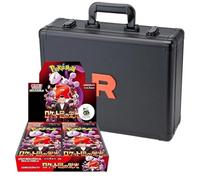 Glory of Team Rocket Briefcase Gift Set Japanese Pokemon Destined Rivals Booster Boxes 30 Team Rocket Pokemon Card Packs Booster Box and: Team Rocket Pokemon Cards TCYM Authenticated