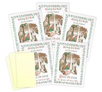 Glory to God 3 White Traditional Polish Christmas Oplatki Wafers, Pack of 5