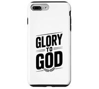 Glory To God Christian Faith Inspirational Case for iPhone 7 Plus/8 Plus