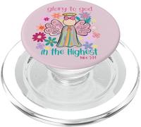 Glory to God in the Highest Angel Luke 2:14 Christian PopSockets PopGrip for MagSafe