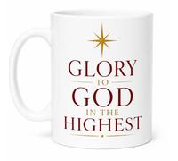 Glory To God In The Highest Christian Bible Verse Coffee Mug Gift
