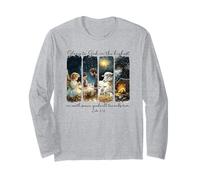 Glory to God in the Highest - Christmas Nativity gift Long Sleeve T-Shirt