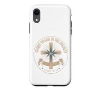 Glory To God In The Highest Luke 2:14 Christmas Christian Case for iPhone XR