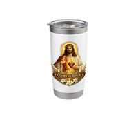 Glory to Jesus - Christian Jesus Stainless Steel Insulated Tumbler