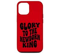 Glory to the new born king Jesus Christmas Sunday Men Women Case for iPhone 12/12 Pro