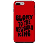 Glory to the new born king Jesus Christmas Sunday Men Women Case for iPhone 7 Plus/8 Plus