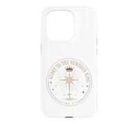 Glory To The Newborn King Luke 2:11 Christian Emblem Case for iPhone 15 Pro