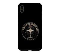 Glory To The Newborn King Luke 2:11 Christian Emblem Case for iPhone XS Max