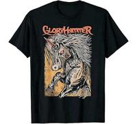 Gloryhammer Universe On Fire Metal Black Mens T-Shirt Black