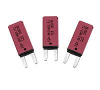 GLOSO Blade Circuit Breaker Mini RV Marine Boat Truck Yacht Auto Reset Audio Solar System Protection ATO ATC 10 Amp 3 PACK E71