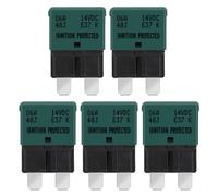 GLOSO Blade Circuit Breaker RV Marine Boat Truck Yacht Auto Reset Audio Solar System Protection ATO ATC 6 Amp E37 5 PACK