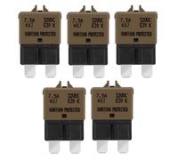 GLOSO Blade Circuit Breaker RV Marine Boat Truck Yacht Manual Reset Audio Solar System Protection ATO ATC 7.5A E39 5 PACK