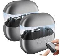 Glosrity Easyclip Smart Nail Clipper, Cut and Polish Nails in One Piece, Vueeze Easyclip Smart Nail Clipper, Electric Nail Clipper 2 in 1, with Led Light & Clip Storage, Rechargeable (Set-A)