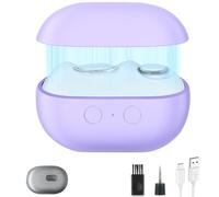 Glosrity EasyClip Smart Nail Clipper, Glosrity EasyClip Multi-Function Electric Nail Clippers, Cut and Polish Nails in One Piece, with LED Light, Total Nails Care (Purple)