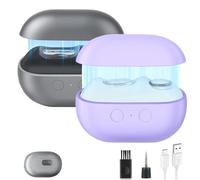 Glosrity EasyClip Smart Nail Clipper, Glosrity EasyClip Multi-Function Electric Nail Clippers, Cut and Polish Nails in One Piece, with LED Light, Total Nails Care (2PCS*#H)