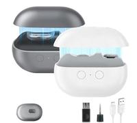 Glosrity EasyClip Smart Nail Clipper, Glosrity EasyClip Multi-Function Electric Nail Clippers, Cut and Polish Nails in One Piece, with LED Light, Total Nails Care (2PCS*#F)
