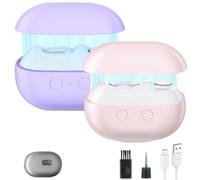 Glosrity EasyClip Smart Nail Clipper, Glosrity EasyClip Multi-Function Electric Nail Clippers, Cut and Polish Nails in One Piece, with LED Light, Total Nails Care (2PCS*#J)
