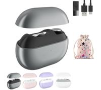 Glosrity Smart Nail Clipper, Cut and Polish Nails in One Piece, 3-in-1 Multi-Functional Smart Electric Nail Clipper, LED Light, for Kids, Adults, Seniors Adults (Black)