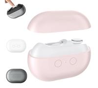 Glosrity Smart Nail Clipper,Glosrity/Vueeze/Pubyfun Easyclip Multi-Function Electric Nail Clippers,3 in 1 Rechargeable Automatic Nail Trimmer Polisher with LED Light (Pink)