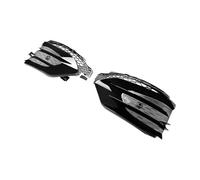 Gloss ABS Front Fog Lamp Light Grill Grille Decorative Covers Guard Stickers 2019-2023 Compatible For Benz GLE W167 AMG Line