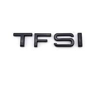 Gloss Black A7 A1 A2 A3 A4 A5 A6 Trunk Rear Number TFSI Letter Words Badge Emblems (Color : Gloss Black)