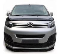 Gloss Black Bonnet Guard Protector Bug Stone Deflector Fits CITROEN DISPATCH/SPACETOURER[2016 ONWARDS]