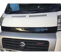 Gloss Black Bonnet Wind Protector Bug Stone Deflector Fits Fiat Ducato/Fits Peugeot Boxer/Fits Citroen Relay [2006-2014]