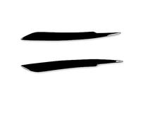 Gloss Black Car Front Headlights Eyebrow Eyelid Epoxy Resin Body Kits Tuning Accessories For Audi A4 B7 S4 2006 2007